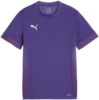 Puma teamGOAL Matchday Trikot Kids Lila Weiss F10
