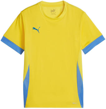 Puma teamGOAL Matchday Trikot Kids Gelb Blau F17