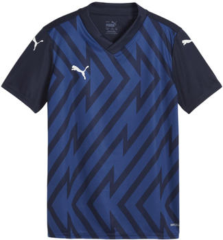 Puma teamGLORY Trikot Kids Blau Weiss Blau F06