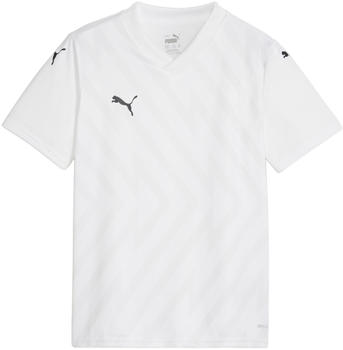 Puma teamGLORY Trikot Kids Weiss Schwarz F04