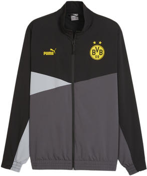 Puma BVB Dortmund Woven Freizeitjacke (777101) schwarz