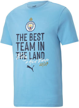 Puma Manchester City Champions League-Sieger T-Shirt (778684) blau