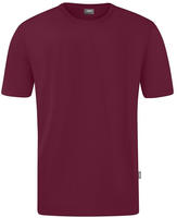 Jako C6130-130-38, JAKO Freizeit Shirt Doubletex (Polyester/Baumwolle) weinrot...