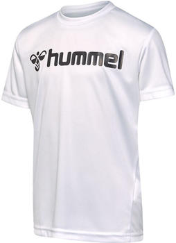 Hummel Hmllogo Jersey S/S Kids (226164-9001) beige/white