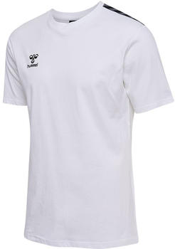 Hummel Hmlauthentic Co T-Shirt S/S (220007-9001) beige/white