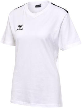 Hummel Hmlauthentic Co T-Shirt S/S Women (220009-9001) beige/white