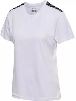 Hummel Hmlauthentic Pl Jersey S/S Women (219966-9001) beige/white