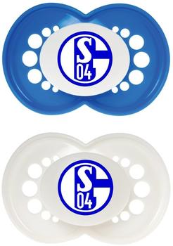 MAM Ulti Beruhigungsschnuller Latex FC Schalke 04