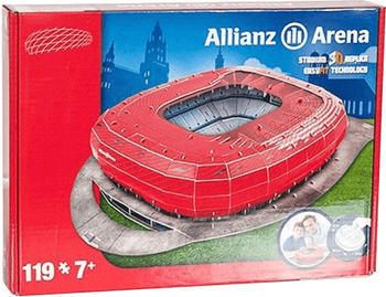 Giochi Preziosi 3D Allianz Arena M&uuml;nchen Rot (119 Teile)