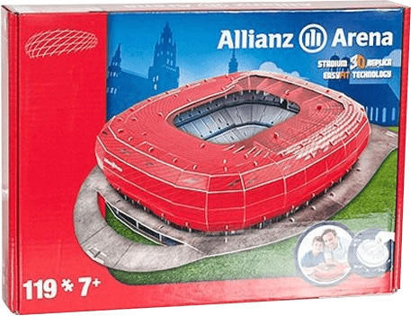Giochi Preziosi 3D Allianz Arena München Rot (119 Teile)