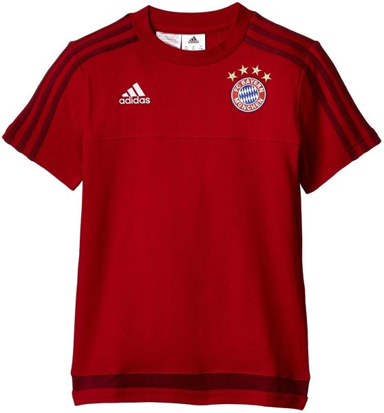 Adidas FC Bayern T-Shirt Performance 2016/2017 Kinder rot