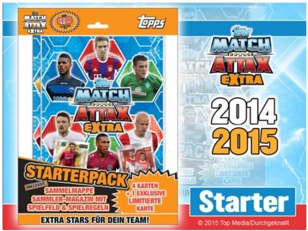 Topps Match Attax Extra Bundesliga 2014/2015 Starter Set Deutsch