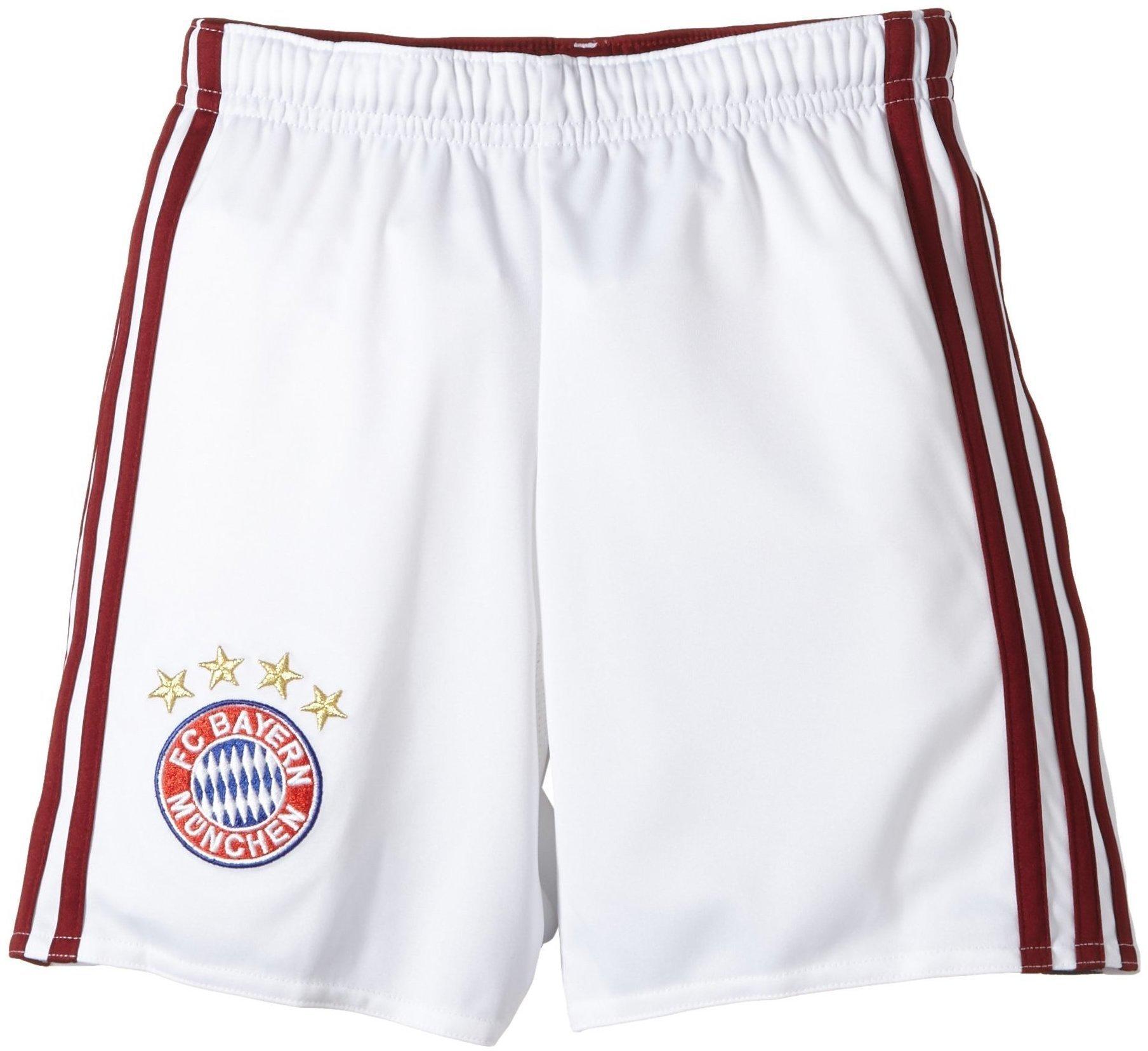 adidas FC Bayern München Kinder Auswärts Short 2014/2015 white/collegiate  burgundy Gr. 176 Test ❤️ Jetzt ab 19,99 € (Januar 2022) Testbericht.de