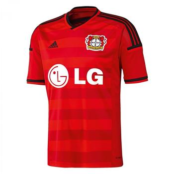 adidas Bayer 04 Leverkusen Kinder Heim Trikot 2014/2015 scarlet/black/red Gr. 176