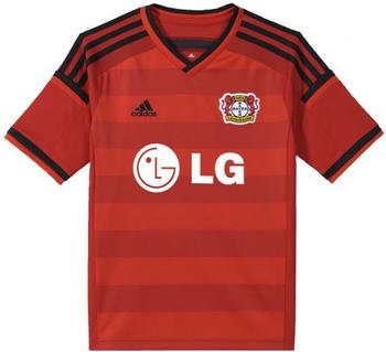 adidas Bayer 04 Leverkusen Kinder Heim Trikot 2014/2015 scarlet/black/red Gr. 140