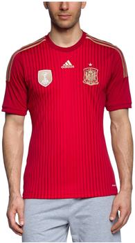 adidas Spanien Herren Heim Trikot WM 2014 victory red/light football gold/university red M