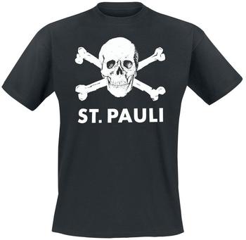 FC St. Pauli Herren Shirt Totenkopf schwarz XL