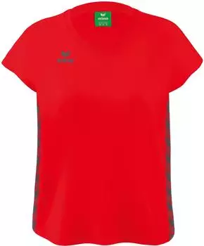 Erima Team Essential T-Shirt Damen (119410) rot/grau