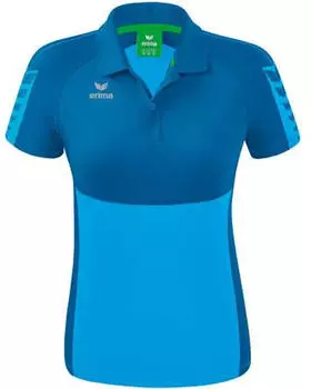 Erima Six Wings Poloshirt Damen (112282) blau