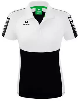 Erima Six Wings Poloshirt Damen (112480) schwarz