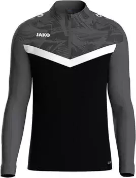 JAKO Iconic HalfZip Sweatshirt (116900) schwarz