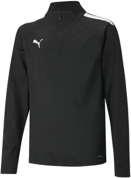 Puma teamLIGA HalfZip Sweatshirt Kids (451766) schwarz
