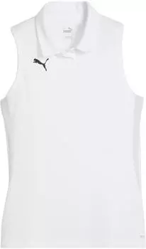 Puma teamGOAL Poloshirt Damen (983826) wei&szlig;