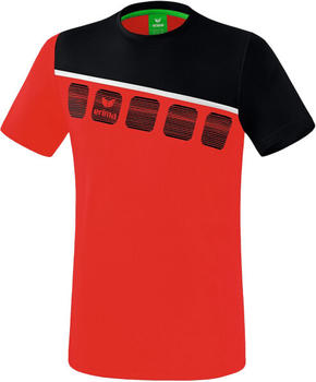 Erima 5-C T-Shirt Kids (906196) rot