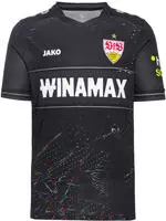 Jako ST4224I-800, JAKO VfB Stuttgart Ausweichtrikot 2024/25 Herren 800 - schwarz XXL