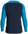 JAKO Kinder Sweat Iconic marine blau neongelb