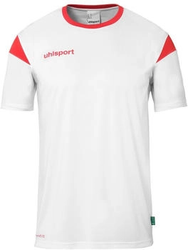 Uhlsport Squad Trikot Kurzarm wei&szlig; rot