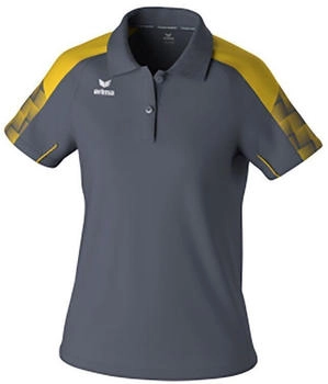 Erima EVO STAR Poloshirt 1112416 slate grau gelb