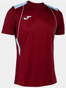 Joma Kurzarmshirt Championship VII burgunderrot himmelsblau