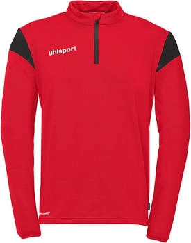 Uhlsport Squad 27 HalfZip Sweatshirt Red Black