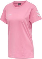 Hummel 203440-3257, hummel Hmlgo Cotton T-Shirt S/S - Damen - cotton candy - XS
