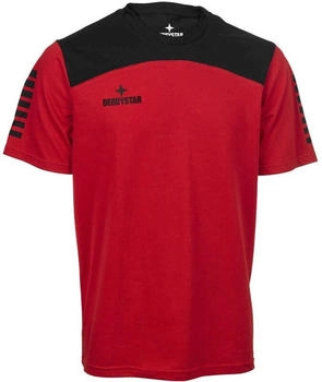 Derbystar Ultimo v23 6080030320 T-Shirt rot schwarz