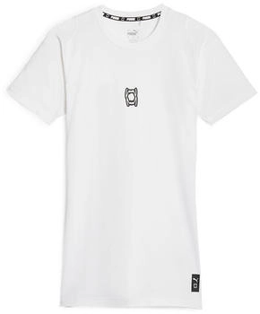 Puma Hoops Team SS Top Baselayer 676631-02 wei&szlig;