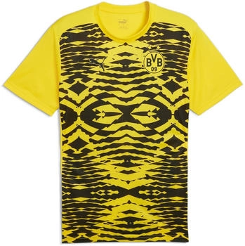 Puma Fantrikot BVB Prematch SS Jersey Faster yellow schwarz