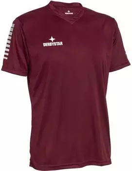 Derbystar Contra Trikot bordeaux weiss