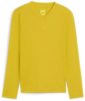 Puma Langarm Shirt teamGOAL Baselayer Tee LS Jr 659041-07 Faster yellow sport yellow