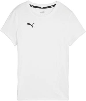 Puma teamGOAL Casuals T-Shirt Damen Weiss