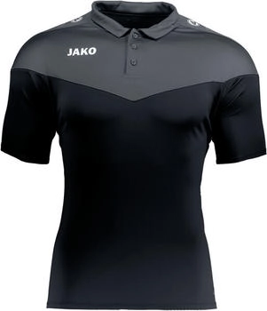 JAKO Champ 2.0 Poloshirt Schwarz