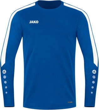 JAKO Power Sweatshirt Kids Blau Weiss