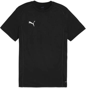 Puma Funktionsshirt 'teamFINAL' schwarz wei&szlig;