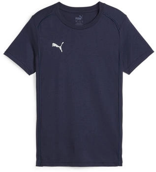 Puma teamFINAL Casuals Tee Jr blau