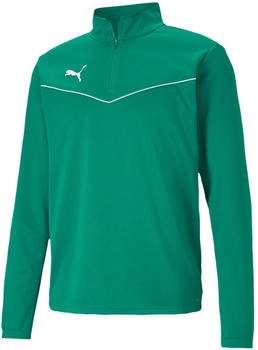 Puma teamRISE Zip Top 657394-05 pfeffer gr&uuml;n wei&szlig;