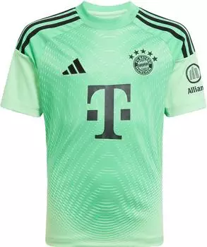 Adidas FC Bayern M&uuml;nchen Torwarttrikot Kinder 2025/2026 glory mint