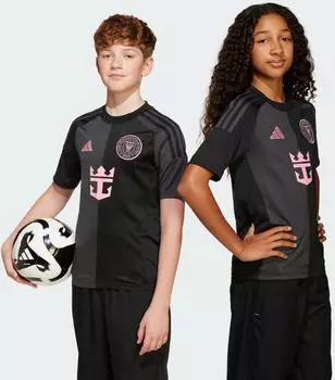 Adidas Inter Miami CF Ausw&auml;rtstrikot + Messi Nr.10 Kinder 2025/2026