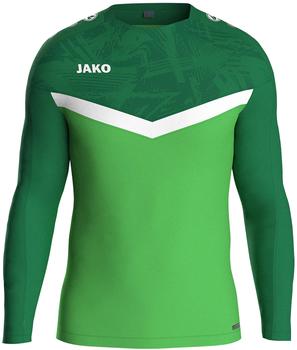 JAKO Herren Sweat Iconic (8824) soft green/sportgreen