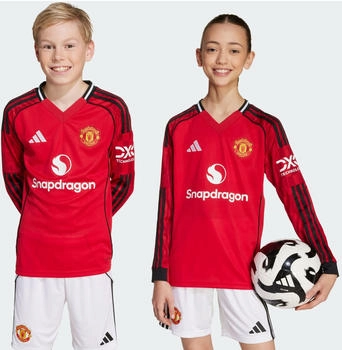 Adidas Manchester United Heimtrikot Kinder langarm 2025/2026